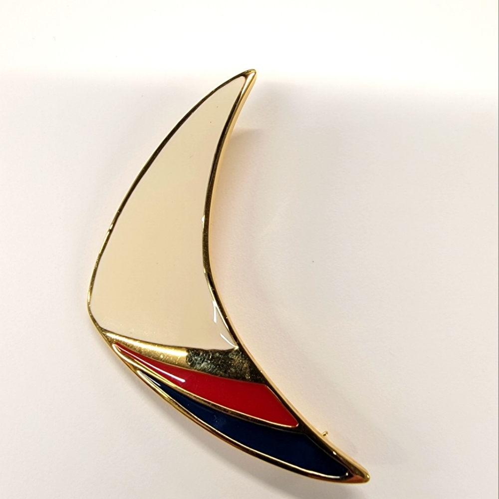 Vintage 1980's Monet Multicolor Brooch